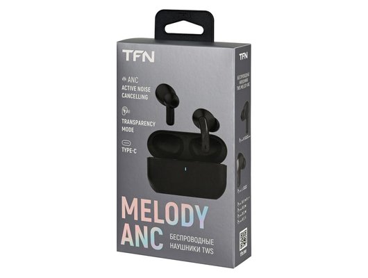Гарнитуры TWS стерео TFN TWS MELODY ANC BLACK